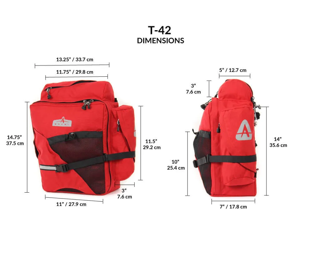 T-42 Classic - Touring Panniers - Image 11